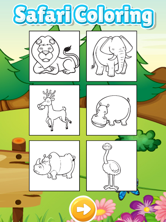 Download 2020 Wonder Animal Safari Coloring Book Games For Kids Iphone Ipad App Download Latest