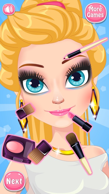 Summer Smoky Makeup Tutorial - Girl Salon Games screenshot-4