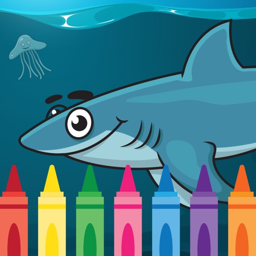 Coloring Book Sea Fish : color pages for me - free