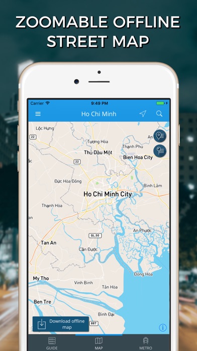 How to cancel & delete Ho Chi Minh Travel Guide with Offline Street Map from iphone & ipad 4