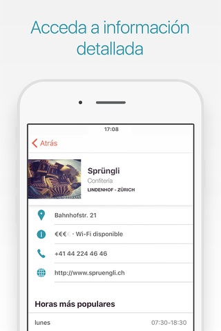 Zurich Travel Guide and Offline City Map screenshot 2