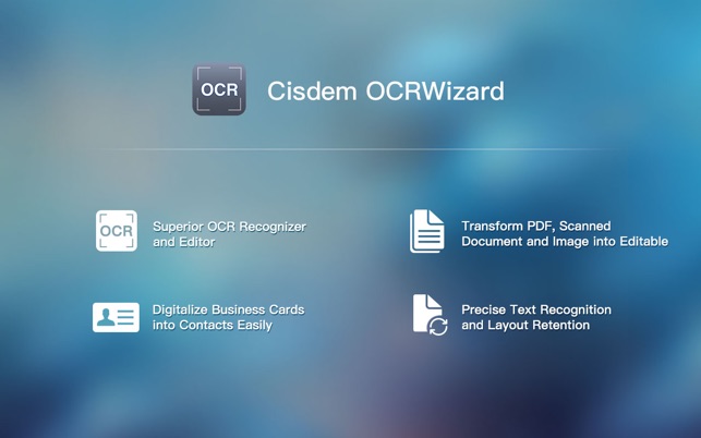 OCRWizard - Convert PDF, scanned documen