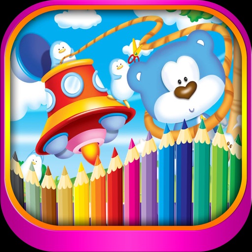 Dream dolls and toys coloring for kindergarten iOS App