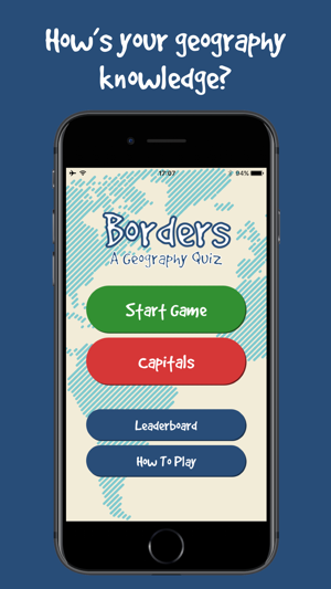 Borders - A Geography Quiz