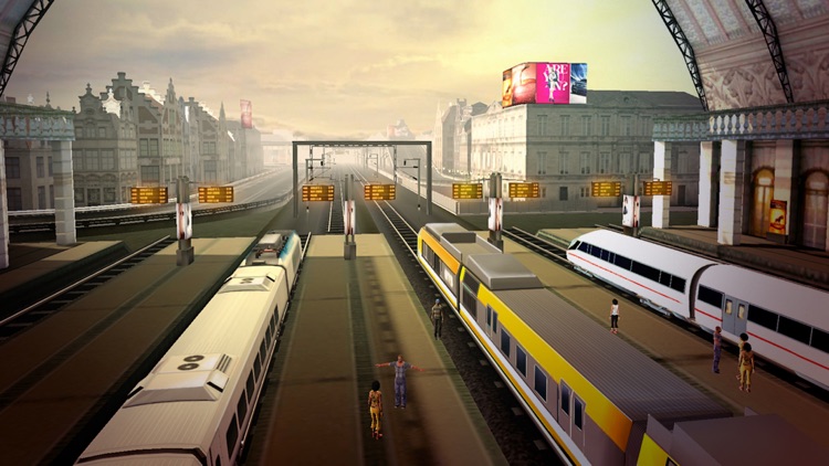 Euro Train Driving Games screenshot-4