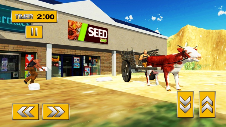 Offroad Bull Cart Hill Rider & Bullock Riding Sim screenshot-3