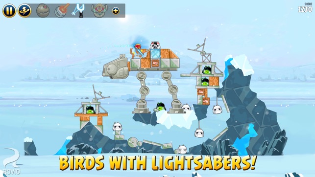 Angry Birds Star Wars Screenshot