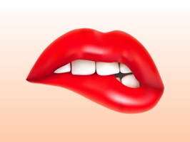 Kiss Lips Dirty Sticker Emojis