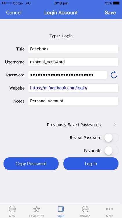 Minimal Password screenshot-3