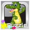 Animals Crocodile Puzzles Game  for Toddlers