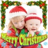 Merry Christmas Greeting Cards and Stickers
