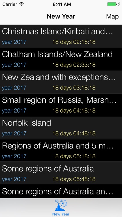 New Years Countdown by timeanddate.com