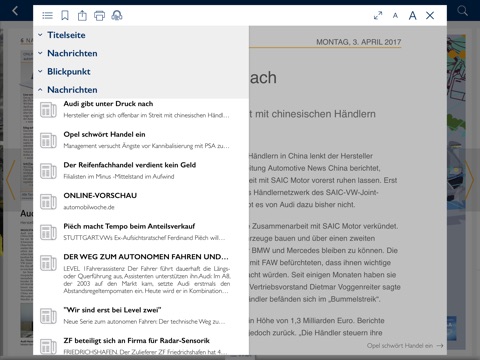 Automobilwoche ePaper screenshot 4