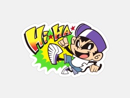 Whether Angry Monkey is feeling silly, obnoxious, cocky, has a bad attitude, or is just having fun - He is making people smile