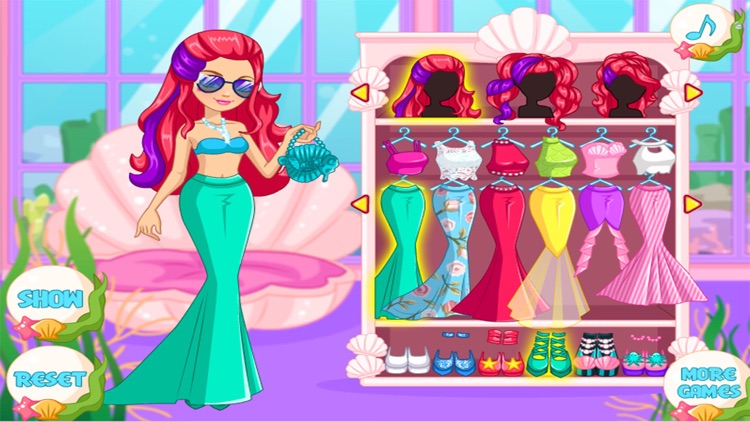 princess mermaids - free games for girls