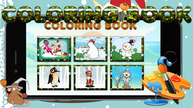 Snow World : coloring games for kids(圖3)-速報App