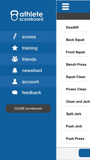 Athlete Scoreboard