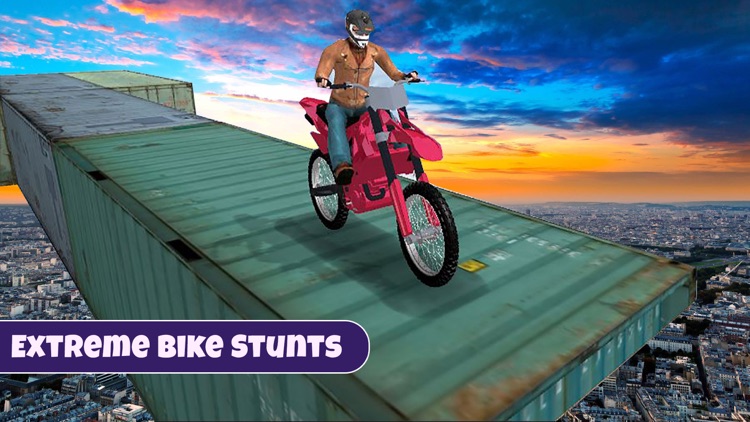 Extreme Motorbike Ride: Crazy Sky Stunts