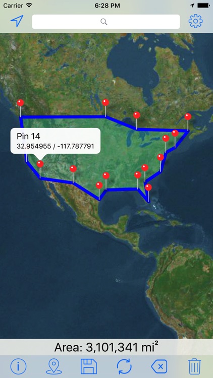 Area Calculator Pro - Calculate areas on the map screenshot-3
