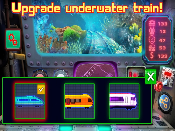 Underwater Train Driving