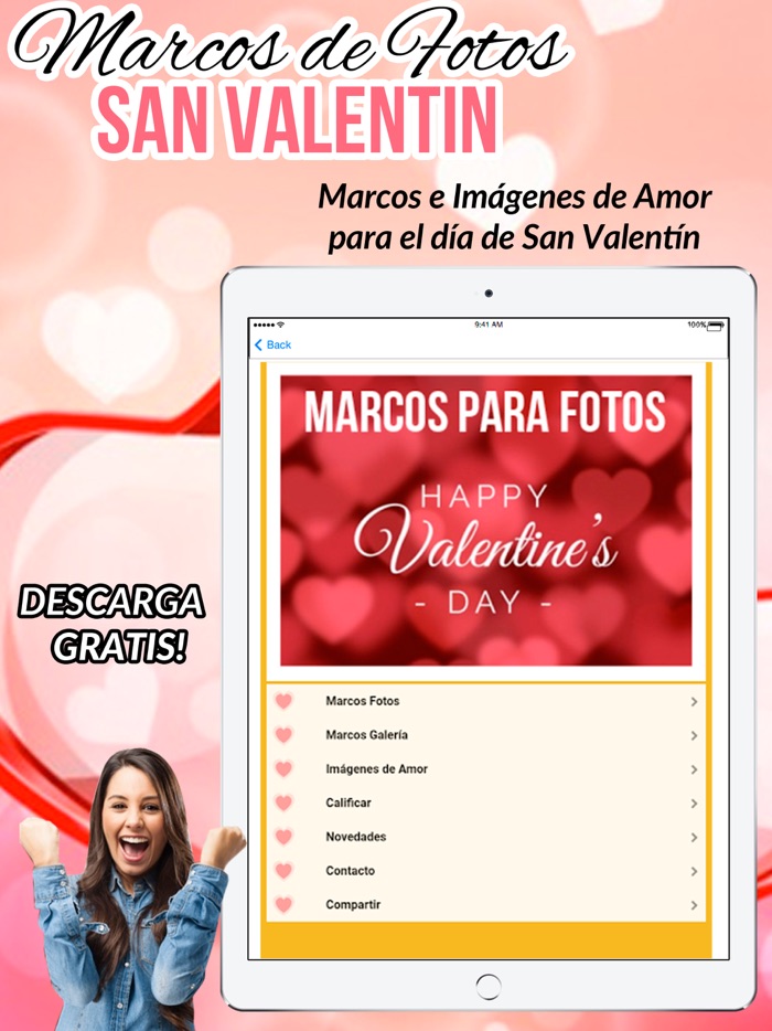 Imágenes y Marcos de Fotos de San Valentin