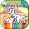 Dinosaur kid Coloring Book Game