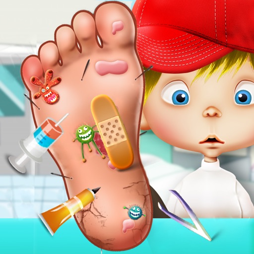 Kids Foot Doctor : Kids Games & doctor games iOS App