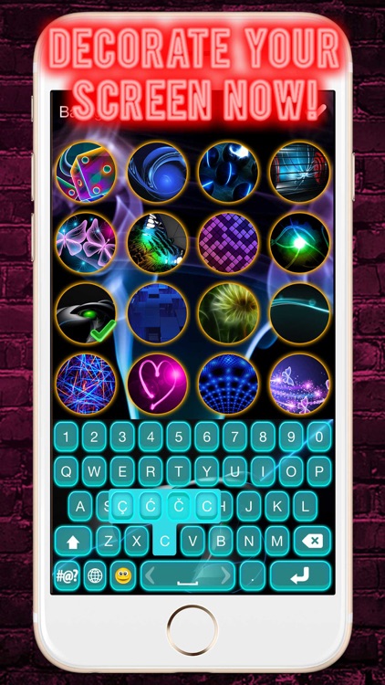 Neon Glow Keyboard Skins