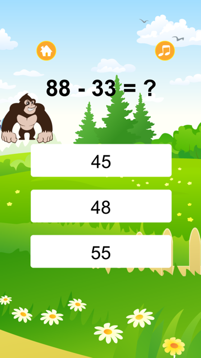 How to cancel & delete Crazy Gorilla Math Tutoring for Kids Games from iphone & ipad 3