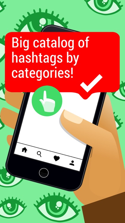 Promotion app - # top hashtags