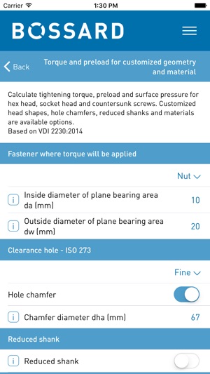 Fastener Calc(圖3)-速報App