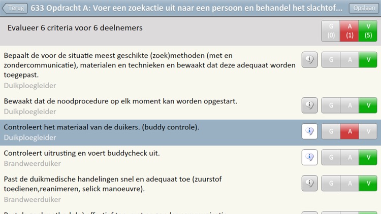 Evaluatie App