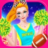 Cheerleader Beauty Salon - Super Football Makeover