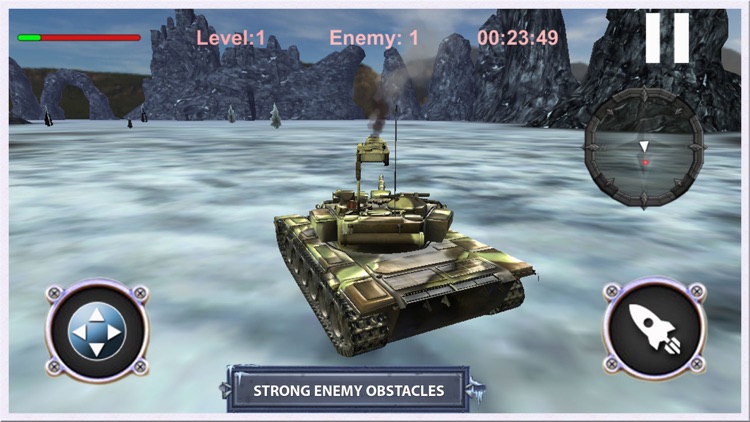 Crash of Tanks - World at Snow Mountains Warfare screenshot-3