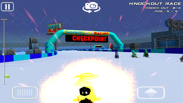 SnowMobile Icy Racing - SnowMobile Racing For Kids(圖5)-速報App