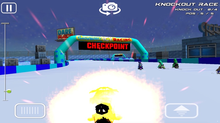 SnowMobile Icy Racing - SnowMobile Racing For Kids screenshot-4