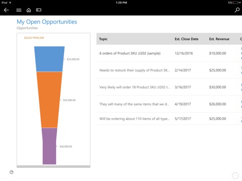 Microsoft Dynamics 365 screenshot 2