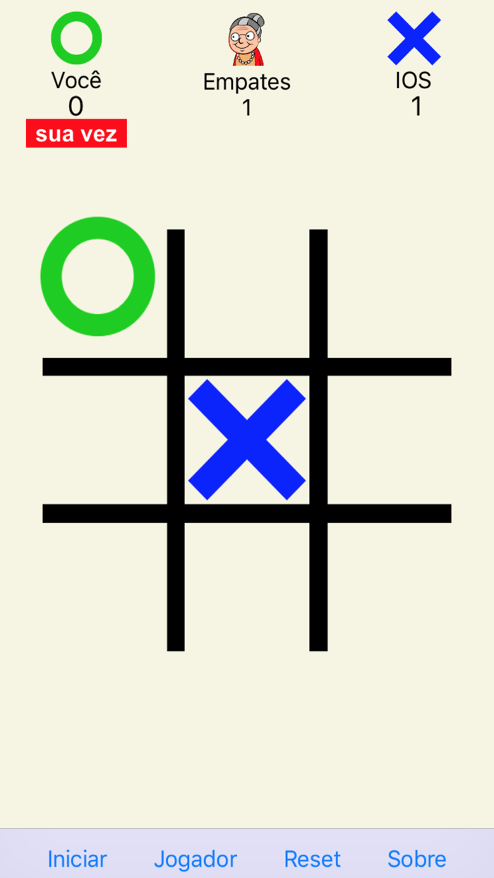 Jogo da velha Deu velha Tic Tac Toe