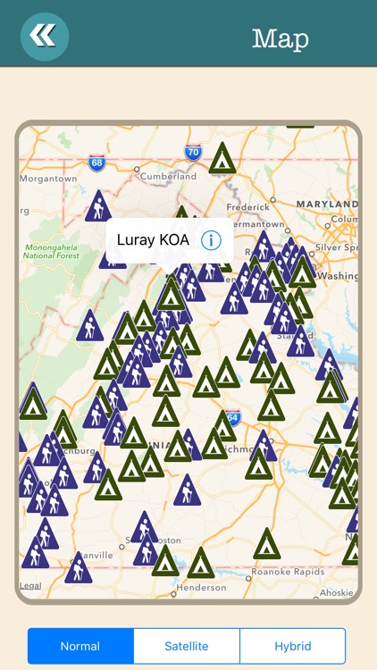 Virginia State Campgrounds & Hiking Trails