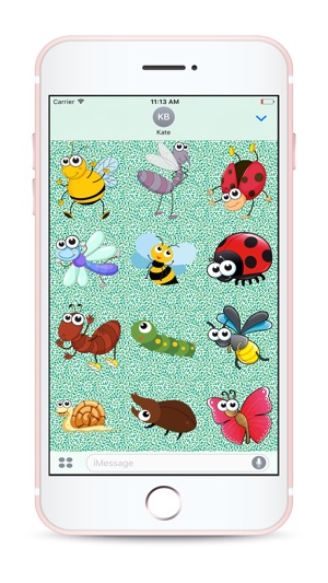 Cute Bug Stickers(圖2)-速報App