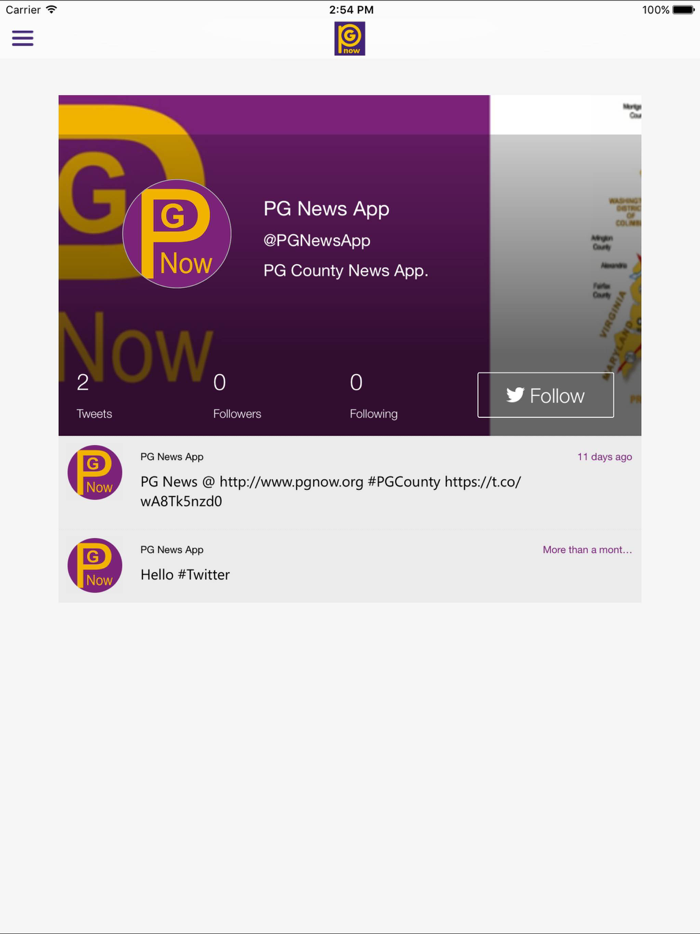 PG Now News App