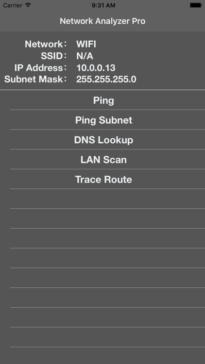 Network Analyzer Tool Pro -LAN Scan, Ping IP