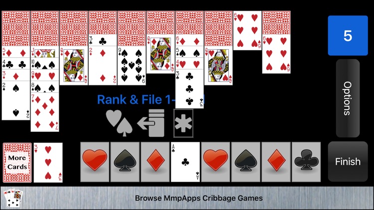 Rank & File Solitaire