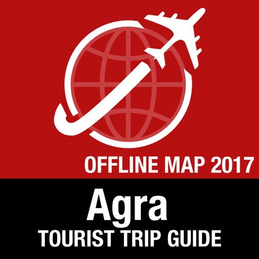 Agra Tourist Guide + Offline Map