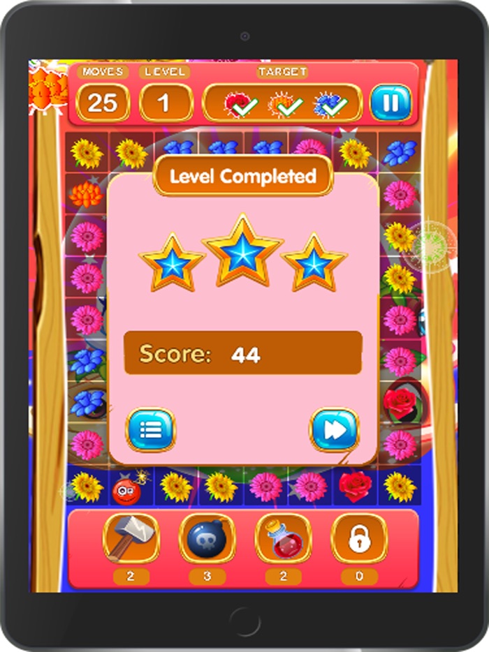 Flower Funny super Match3