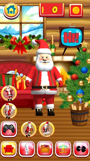 Talking Santa Christmas Game(圖1)-速報App