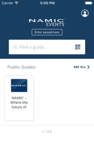 NAMIC Event Guides & Maps screenshot 2