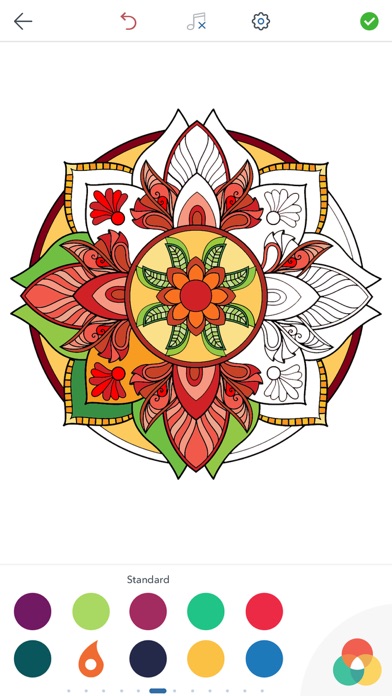 How to cancel & delete Magic Mandalas - Coloring Book for Adults from iphone & ipad 2