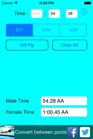 Swim Gender Converter screenshot 3