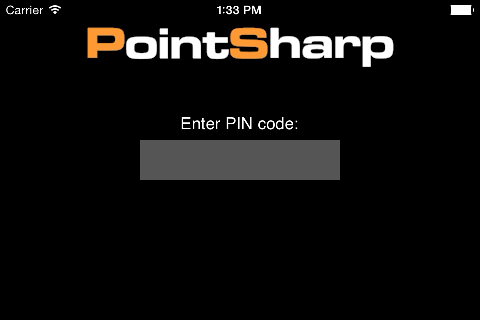 PointSharp PIN screenshot 2